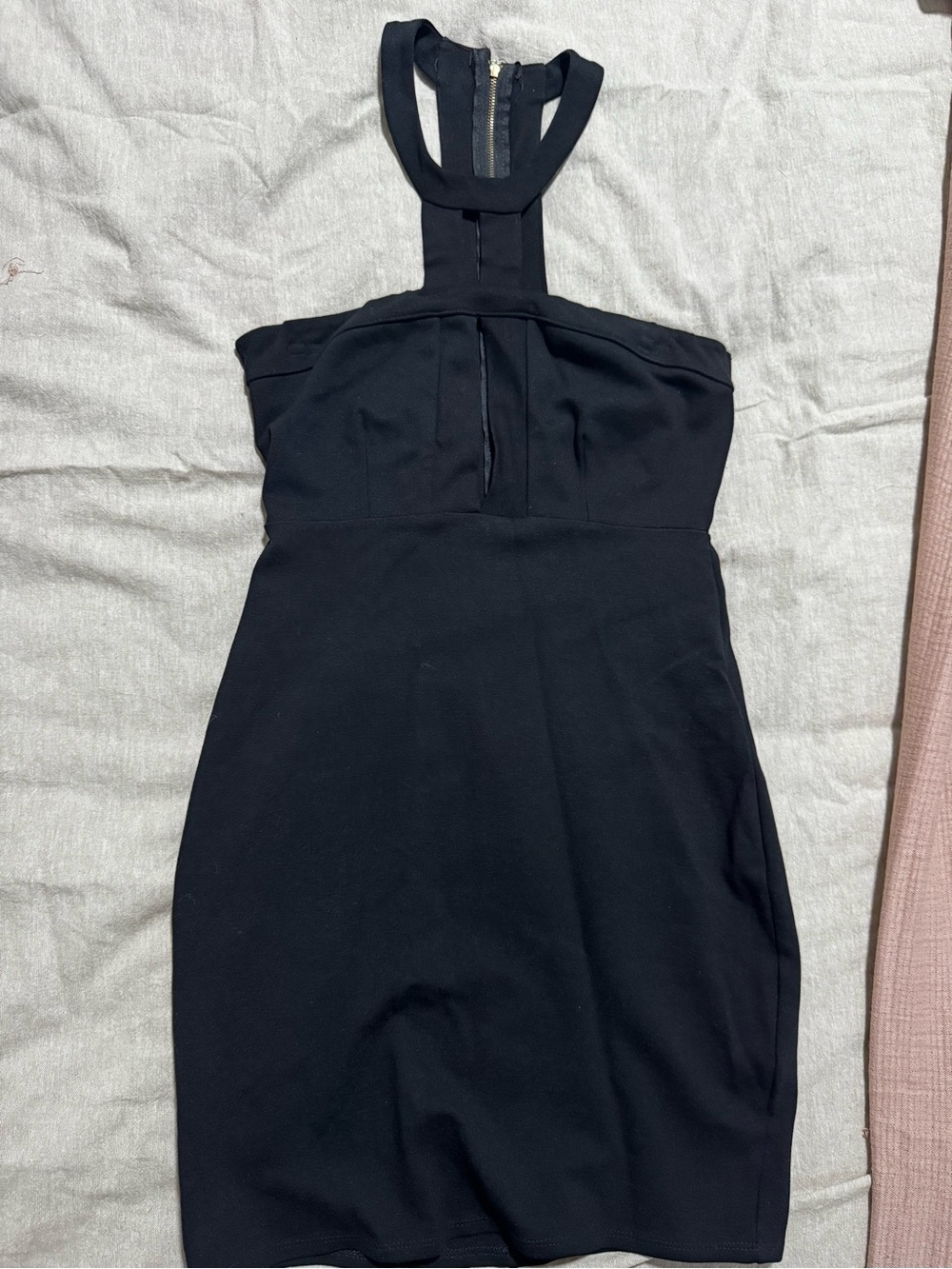 Charlotte Russe Black One-Shoulder Bodycon Dress